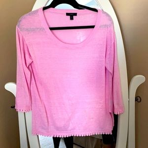 J Crew Size Small Pink Sweater